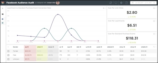 FB Audience Audit Dashboard