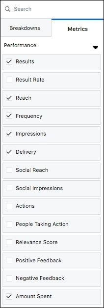 FB Metrics