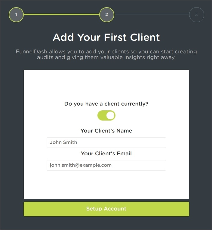 First Client 2
