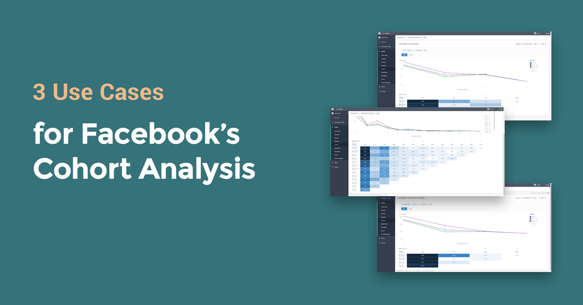 3 Use Cases For Facebook's Cohort Analysis