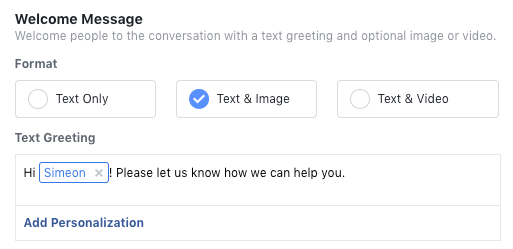 Facebook messenger ads messenger custom template