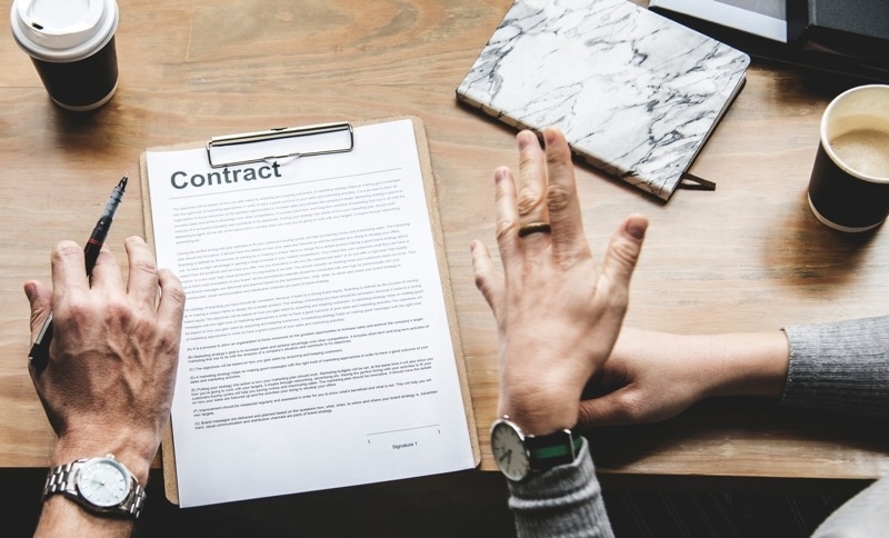 Facebook ad management contract