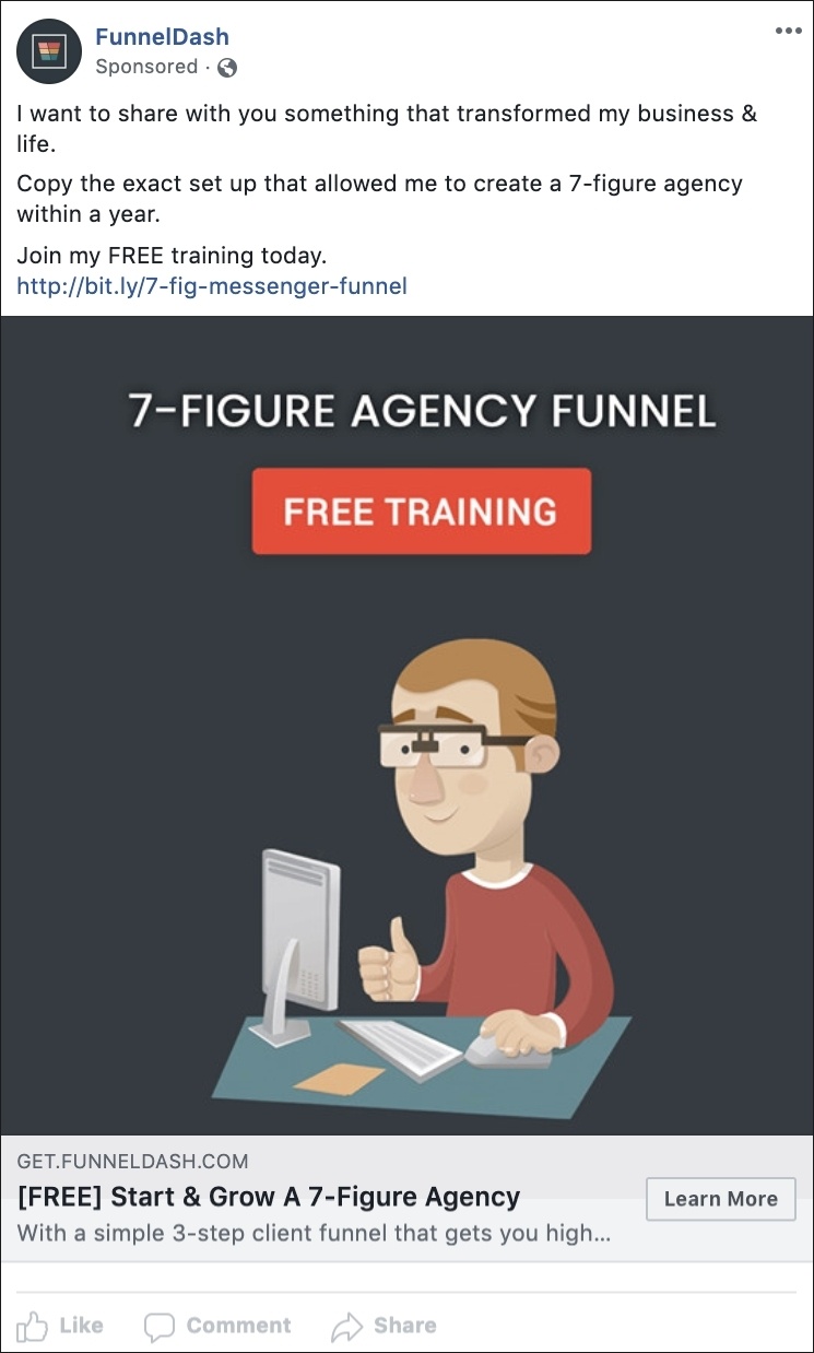 Facebook Advertising Agency - FunnelDash FB Ad Training