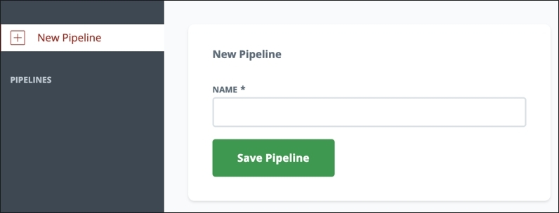 New Pipeline Empty